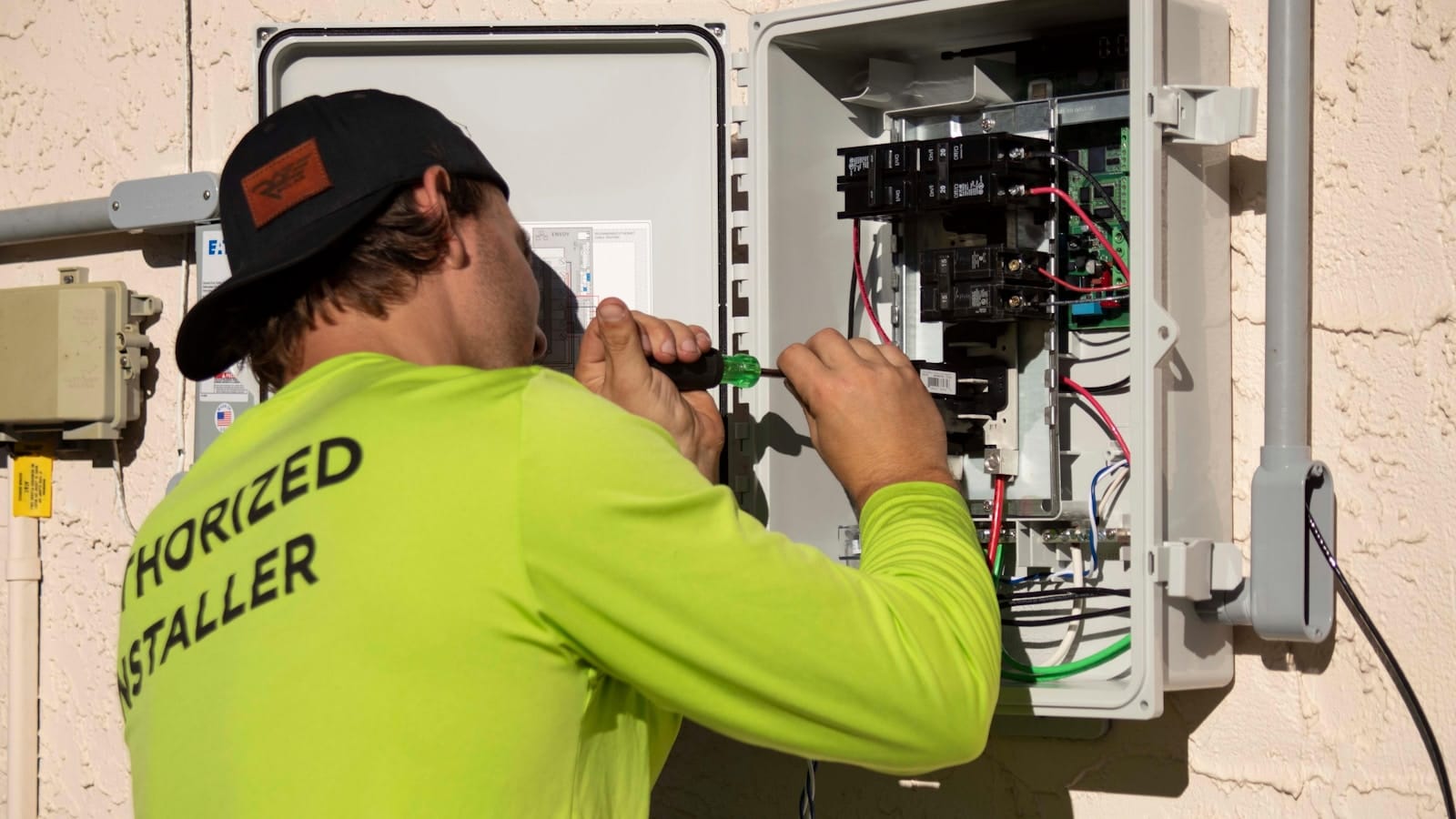 a man electrician, Electrical Panel Upgrades for Older Homes